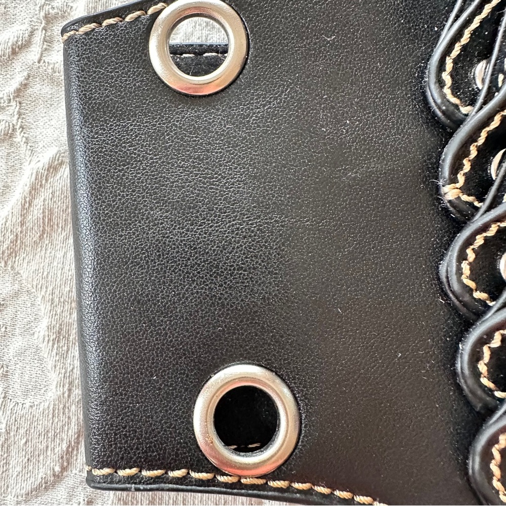 Hair Stylist Pouch - Stylish Black and Brown Heart (NEW WT) - Picture 9 of 14